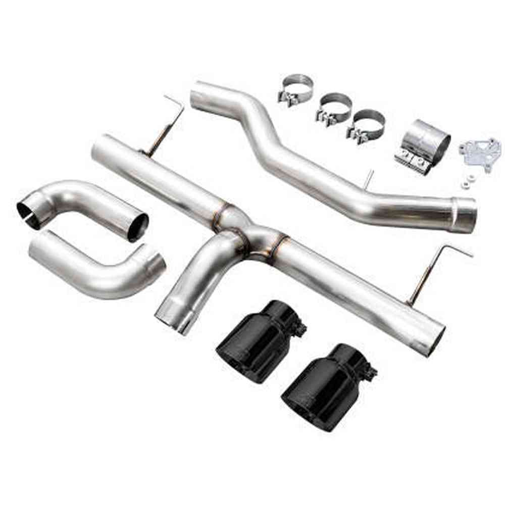 AWE Track Edition Axleback Exhaust for BMW G2X 330i-430i - Diamond Black - Apollo Off-Road