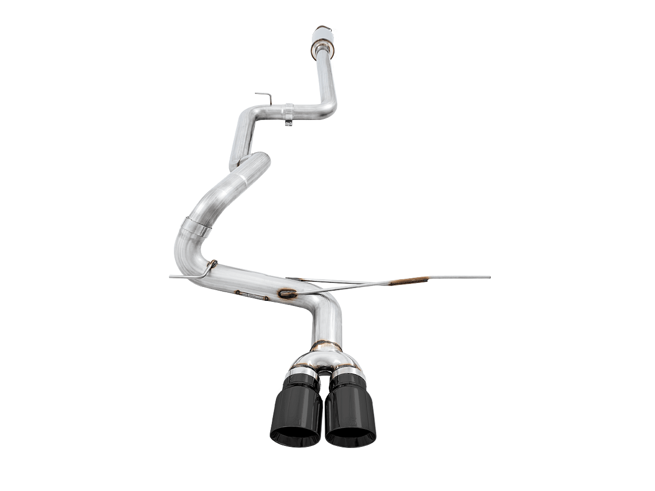 AWE Track Edition Cat-back Exhaust for Ford Focus ST - Diamond BlackTips - Apollo Off-Road