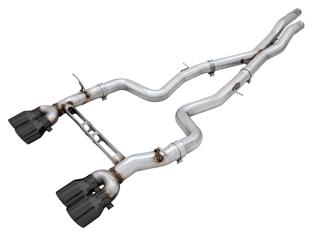 AWE Track Edition Catback Exhaust for BMW F8X M3-M4 - Diamond Black - Apollo Off-Road