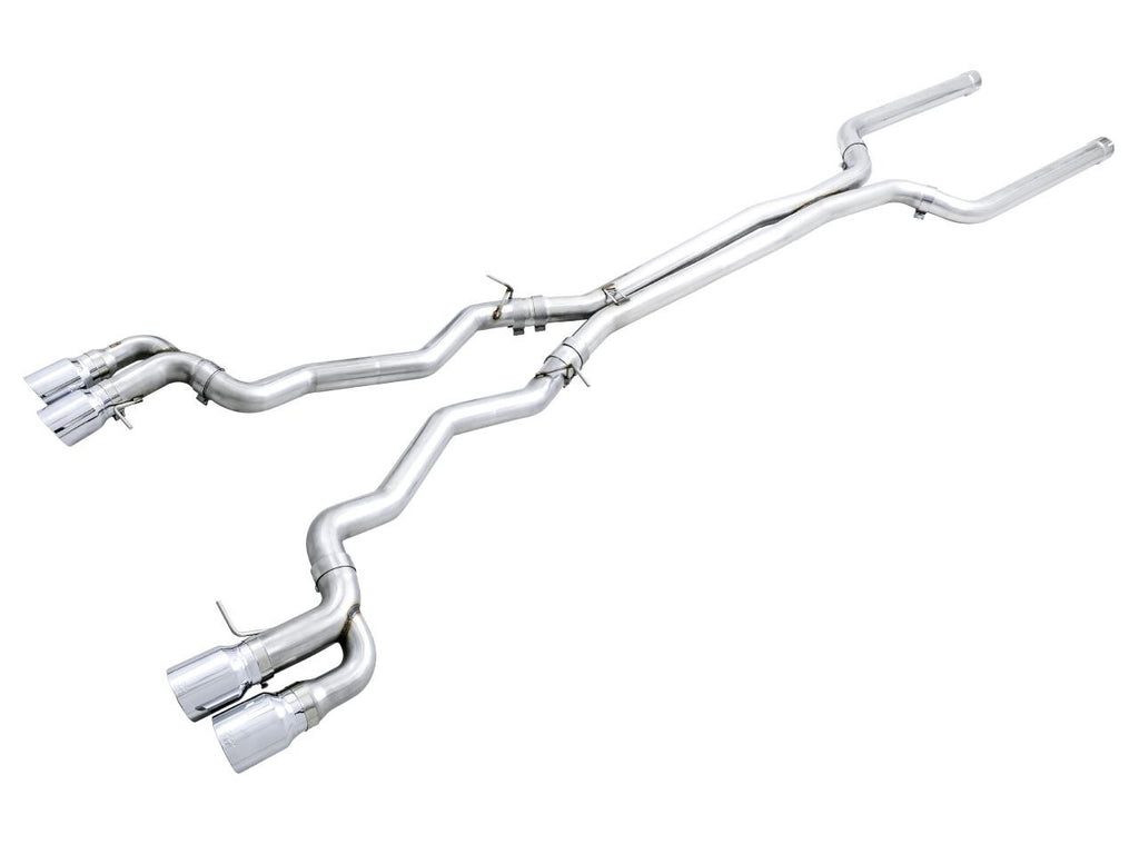 AWE Track Edition Catback Exhaust for BMW F90 M5 - Chrome Silver Tips - Apollo Off-Road