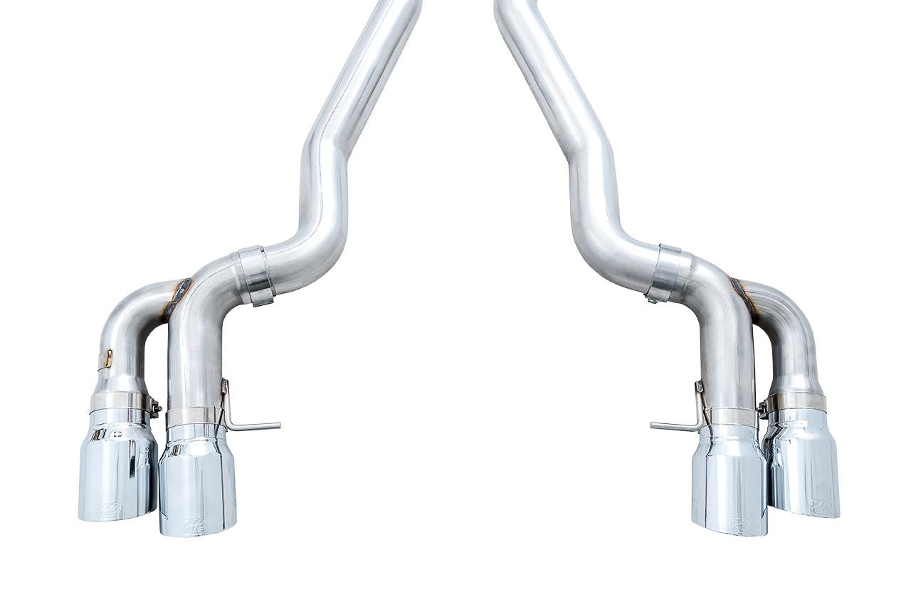 AWE Track Edition Catback Exhaust for BMW F90 M5 - Chrome Silver Tips - Apollo Off-Road