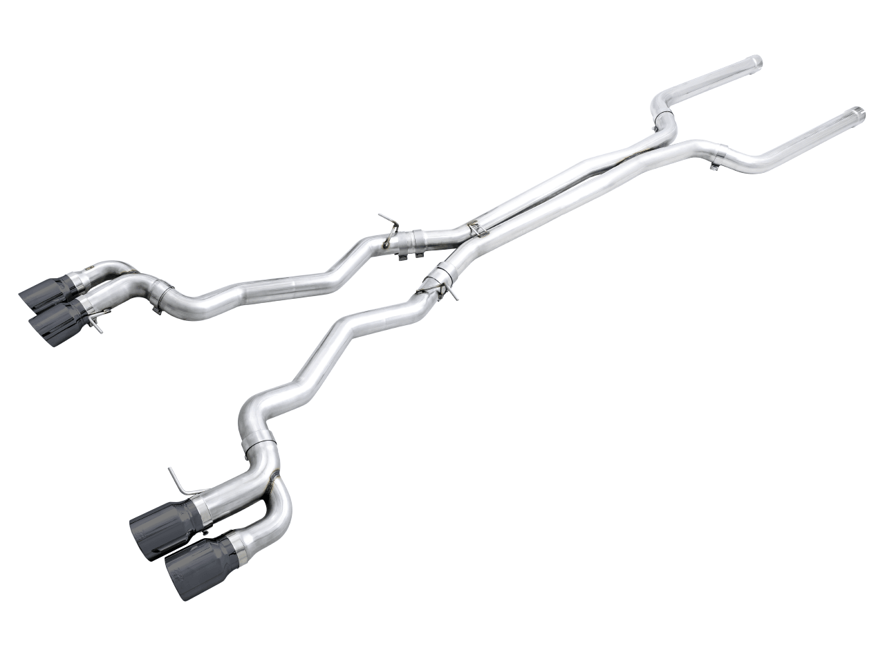 AWE Track Edition Catback Exhaust for BMW F90 M5 - Diamond Black Tips - Apollo Off-Road