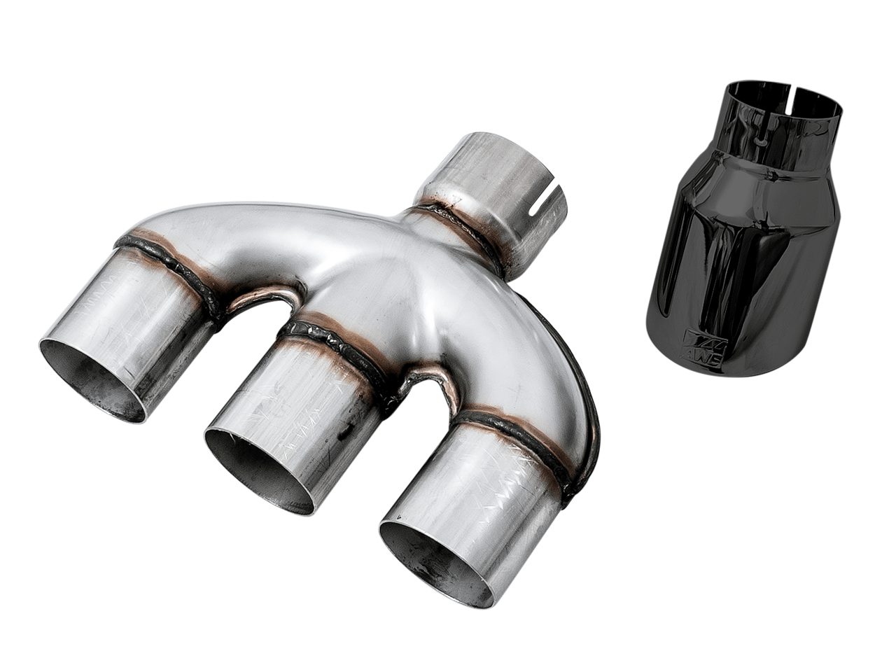AWE Track Edition Exhaust for 10th Gen Civic Si Coupe - Sedan (includes Front Pipe) - Triple Diamond Black Tips - Apollo Off-Road