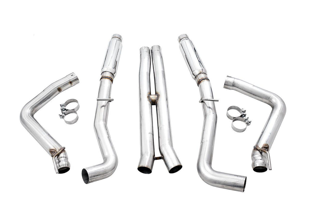 AWE Track Edition Exhaust for 15+ Challenger 6.4 - 6.2 SC - Stock Tips - Apollo Off-Road