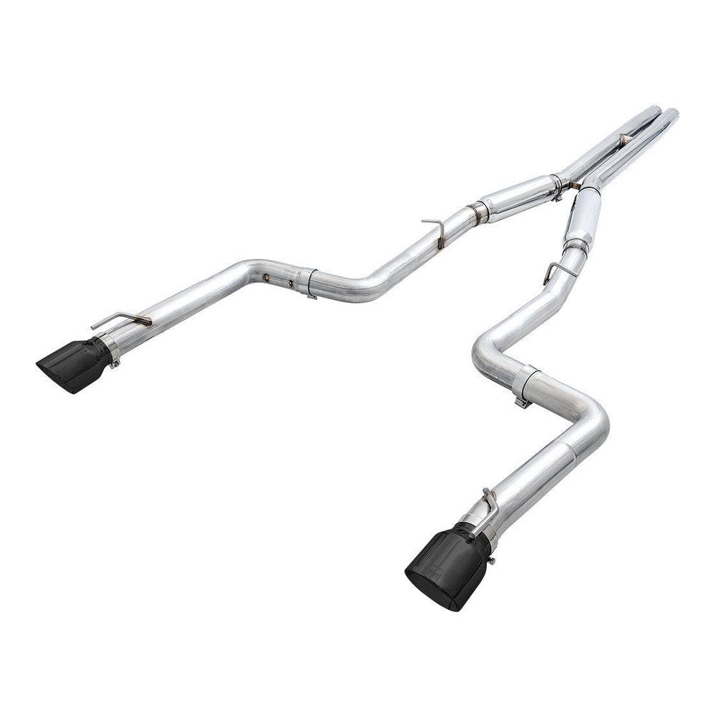 AWE Track Edition Exhaust for 15+ Charger 6.4 - 6.2 SC - Diamond Black Tips - Apollo Off-Road