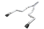 AWE Track Edition Exhaust for 17+ Charger 5.7 - Diamond Black Tips - Apollo Off-Road