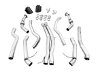 AWE Track Edition Exhaust for Audi B9.5 RS 5 Sportback - Non-Resonated - Diamond Black RS-style Tips - Apollo Off-Road