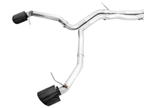 AWE Track Edition Exhaust for Audi B9.5 RS 5 Sportback - Non-Resonated - Diamond Black RS-style Tips - Apollo Off-Road