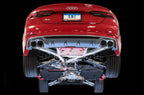 AWE Track Edition Exhaust for Audi B9 S5 Coupe - Non-Resonated - Diamond Black 102mm Tips - Apollo Off-Road