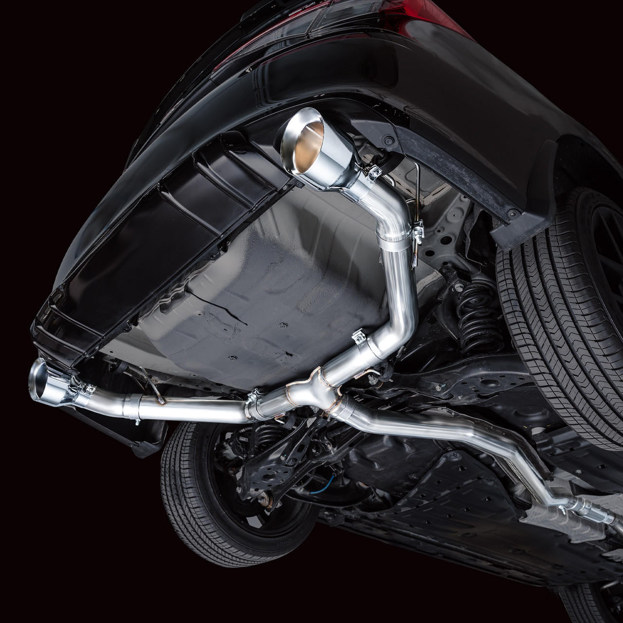AWE Track Edition Exhaust for FE1 Civic Si-DE4 Acura Integra - Apollo Off-Road