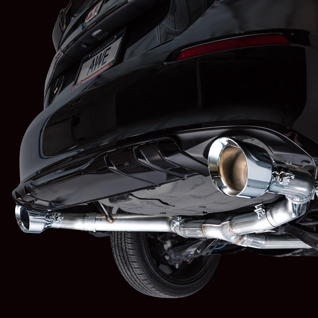 AWE Track Edition Exhaust for FE1 Civic Si-DE4 Acura Integra - Apollo Off-Road