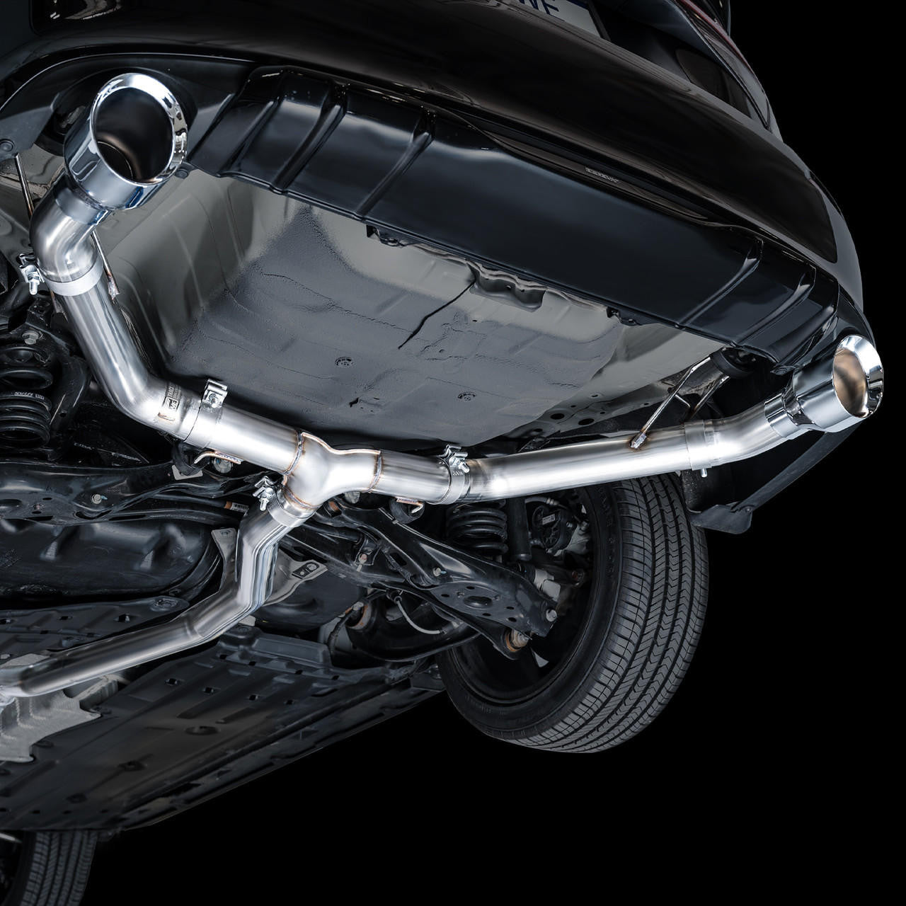 AWE Track Edition Exhaust for FE1 Civic Si-DE4 Acura Integra - Apollo Off-Road