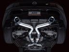 AWE Track Edition Exhaust for Nissan Z - Chrome Silver Tips - Apollo Off-Road
