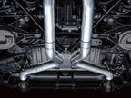 AWE Track Edition Exhaust for Nissan Z - Diamond Black Tips - Apollo Off-Road