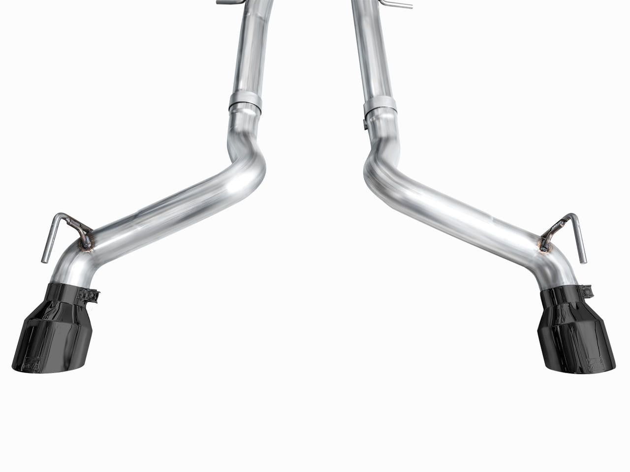 AWE Track Edition Exhaust for Nissan Z - Diamond Black Tips - Apollo Off-Road