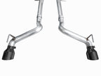 AWE Track Edition Exhaust for Nissan Z - Diamond Black Tips - Apollo Off-Road