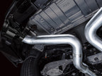 AWE Track Edition Exhaust for Nissan Z - Diamond Black Tips - Apollo Off-Road