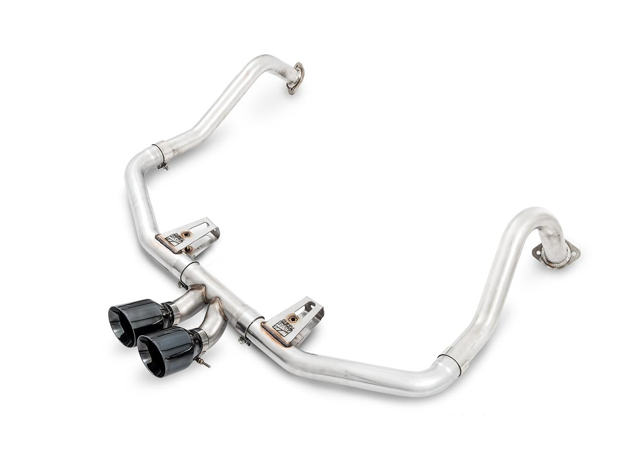 AWE Track Edition Exhaust for Porsche 718 Boxster - Cayman - Diamond Black Tips - Apollo Off-Road