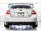 AWE Track Edition Exhaust for VA - GV WRX - STI Sedan - Diamond Black Quad Tips (102mm) - Apollo Off-Road