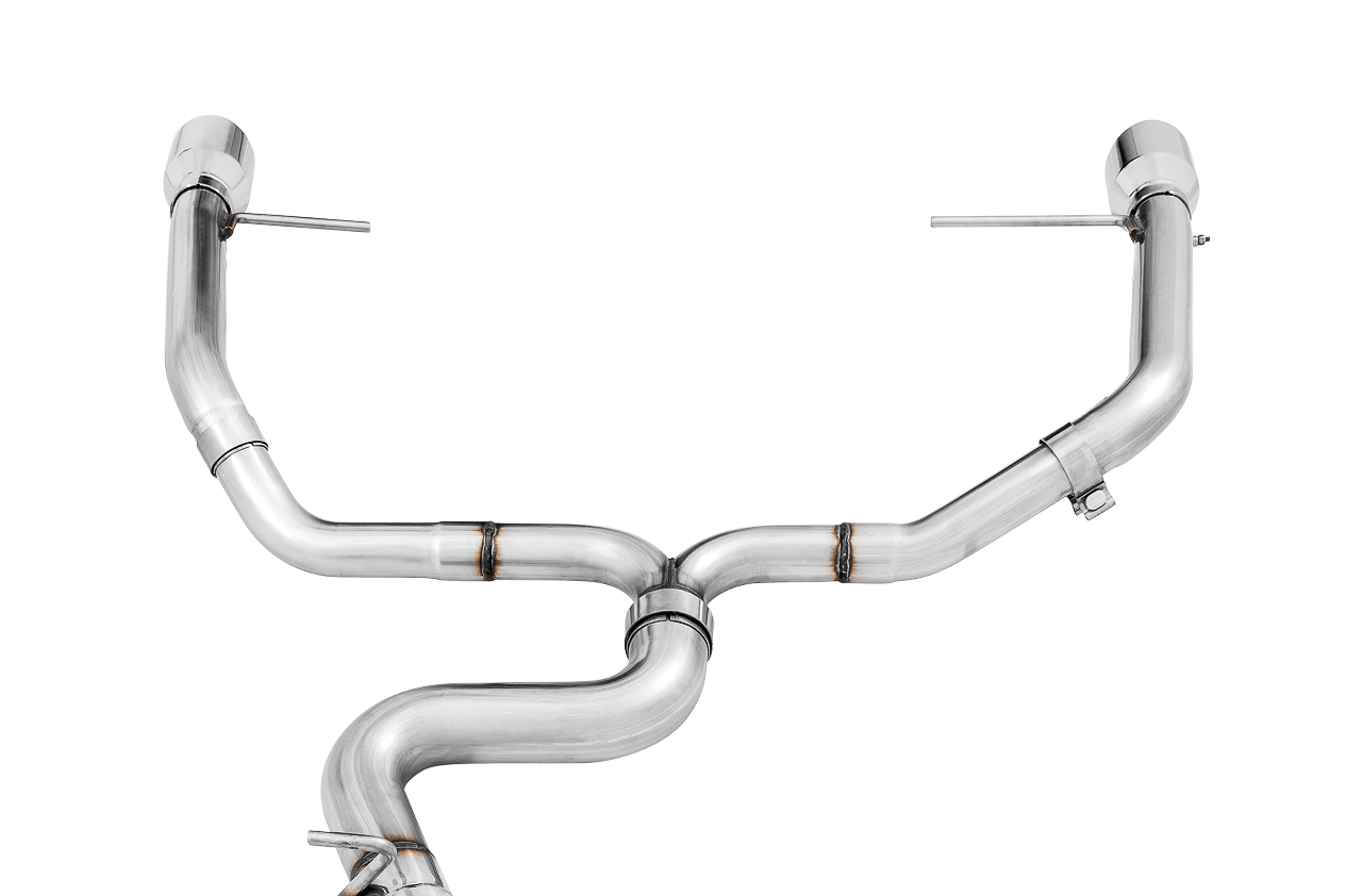 AWE Track Edition Exhaust for VW Golf Alltrack - Sportwagen 4Motion - Chrome Silver Tips - Apollo Off-Road