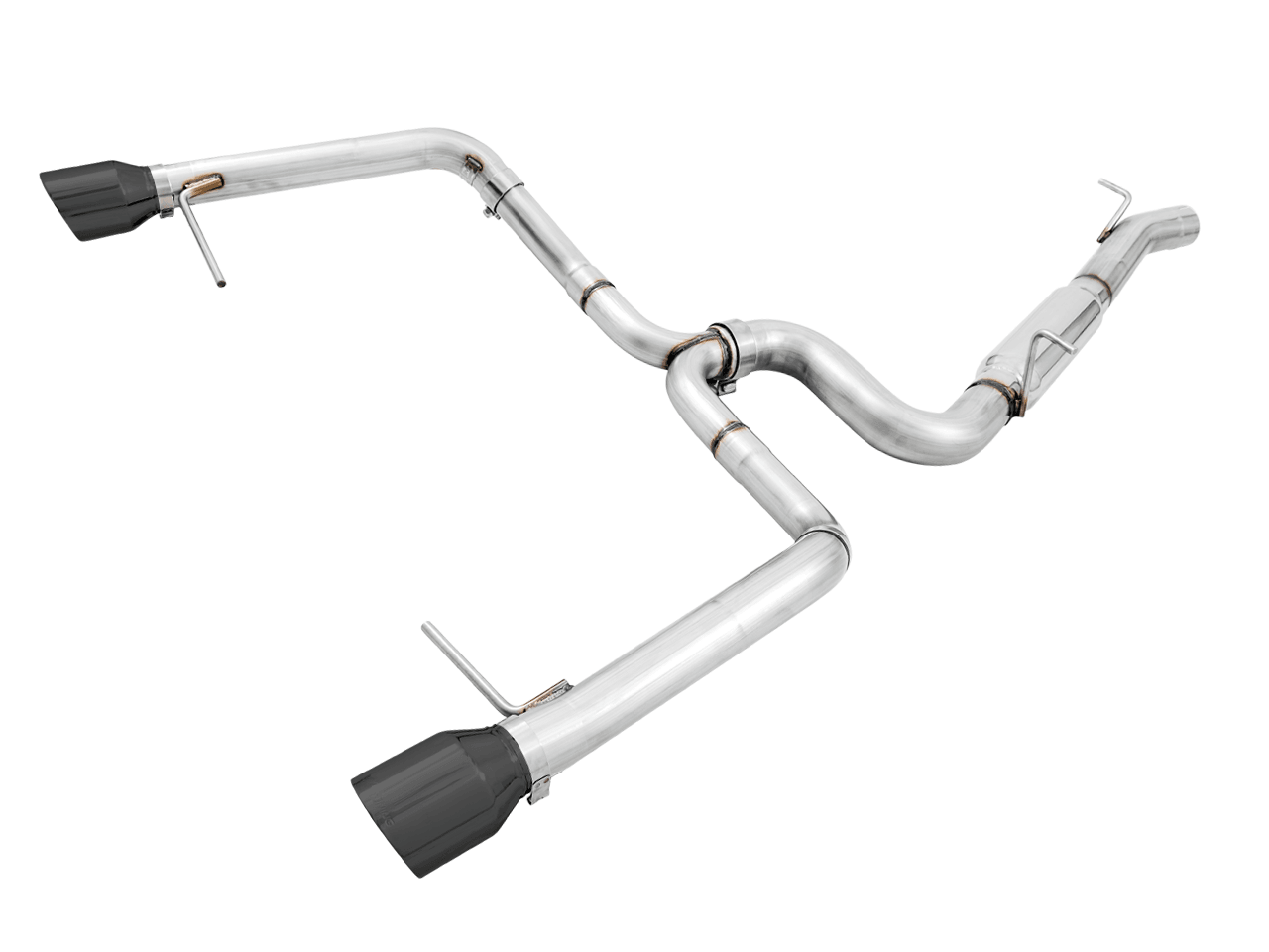AWE Track Edition Exhaust for VW Golf Alltrack - Sportwagen 4Motion - Diamond Black Tips - Apollo Off-Road