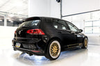 AWE Track Edition Exhaust for VW MK7.5 GTI - Diamond Black Tips - Apollo Off-Road