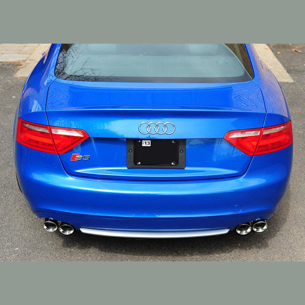 AWE Track Edition Exhaust System for B8 S5 4.2L - Diamond Black Tips - Apollo Off-Road