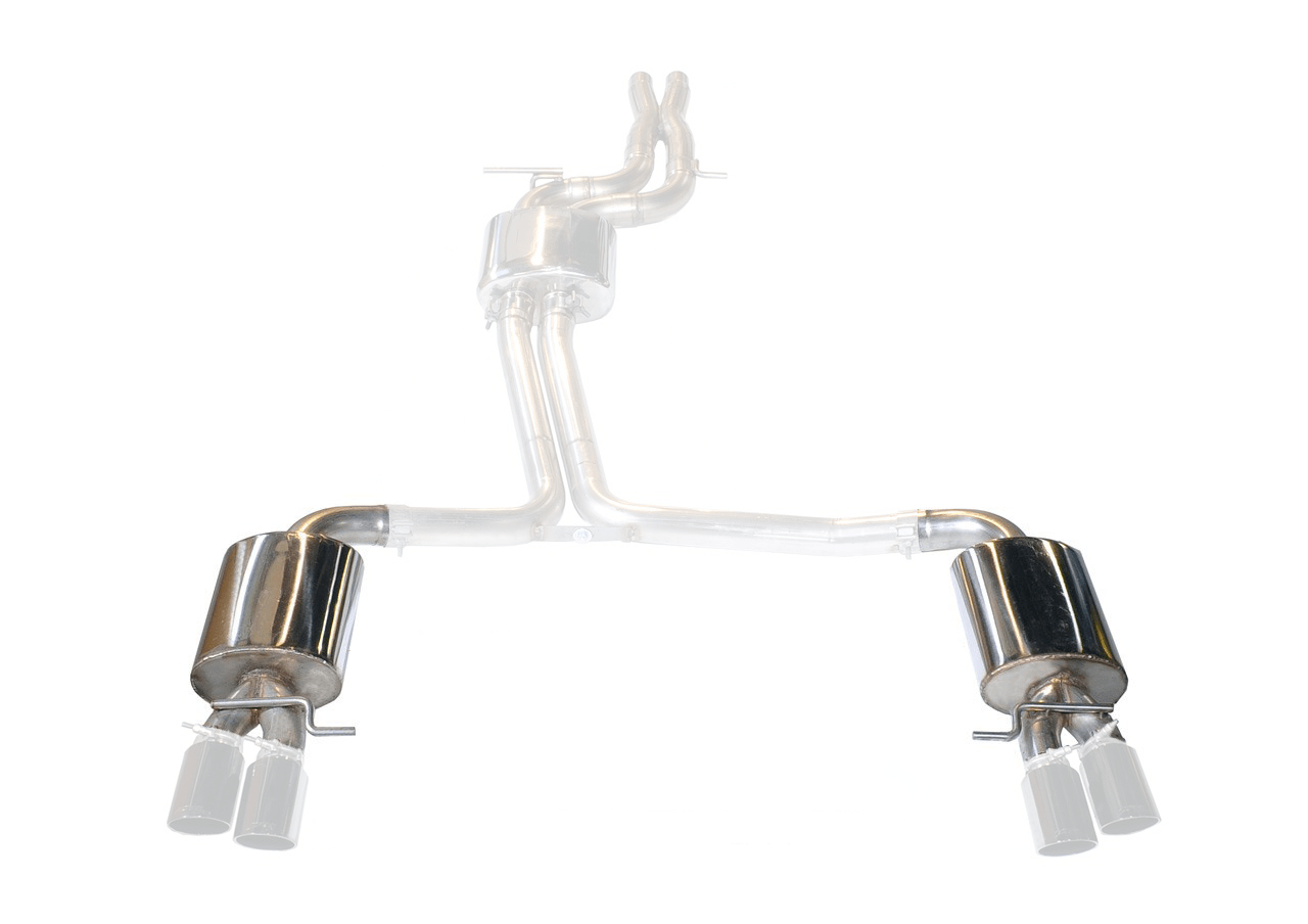 AWE Track-to-Touring Conversion Kit for B8.5 S4-S5 3.0T - for 102mm Tips - Apollo Off-Road