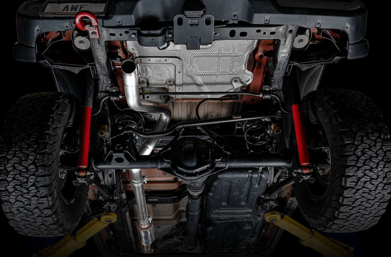 AWE Trail Edition Catback Exhaust for Jeep JL-JLU 3.6L - Apollo Off-Road
