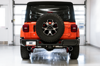 AWE Tread Edition Axleback Dual Exhaust for Jeep JL-JLU 3.6L-2.0T - Chrome Silver Tips - Apollo Off-Road
