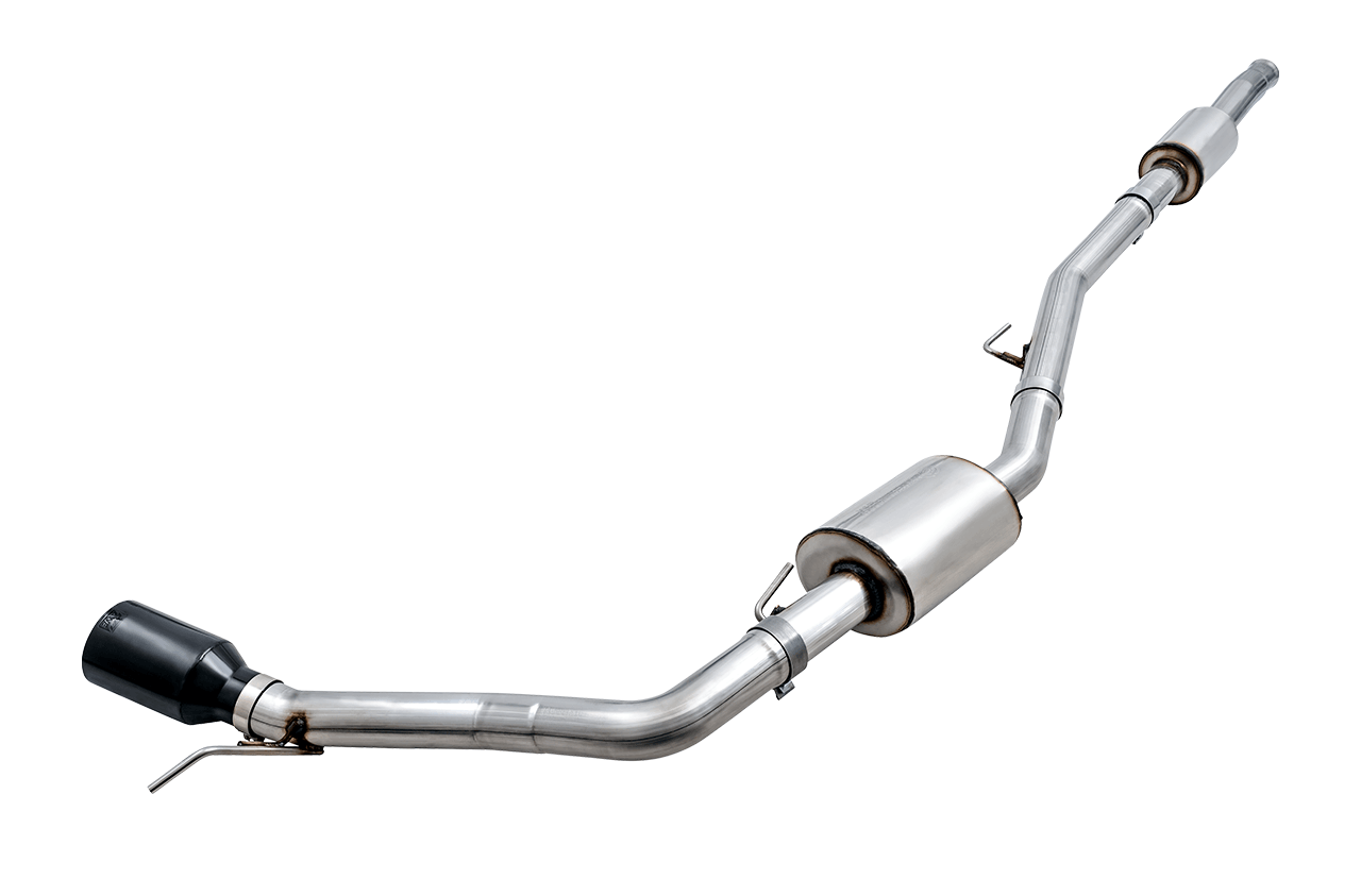 AWE Tread Edition Catback Single-Side Exhaust for Jeep JT 3.6L - Diamond Black Tip - Apollo Off-Road