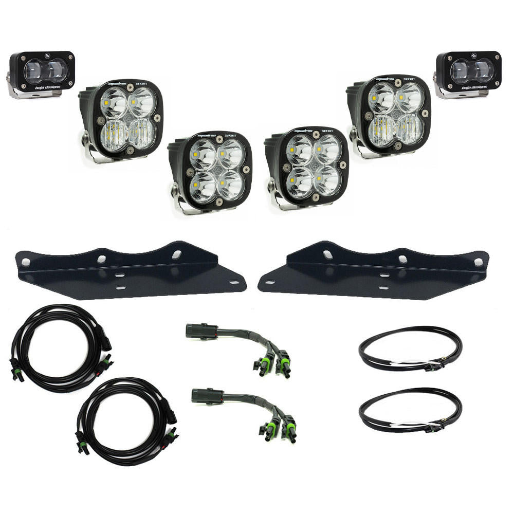 Baja Designs 2017-2020 Ford F-150 Raptor S2 SAE "Sportsmen" Fog Pocket Kit - Apollo Off-Road
