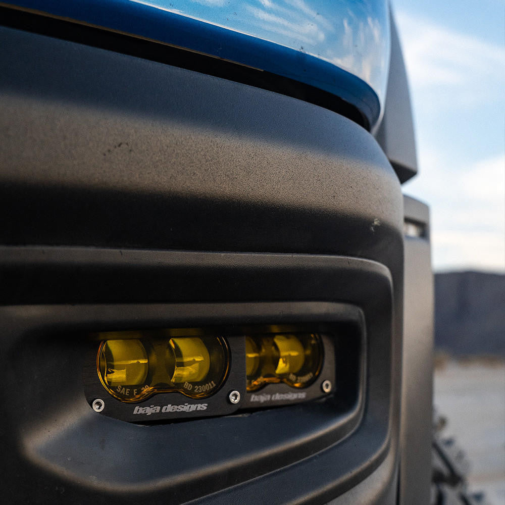 Baja Designs 2019+ Dodge Ram Rebel-TRX Dual S2 SAE Fog Pocket Light Kit - Apollo Off-Road