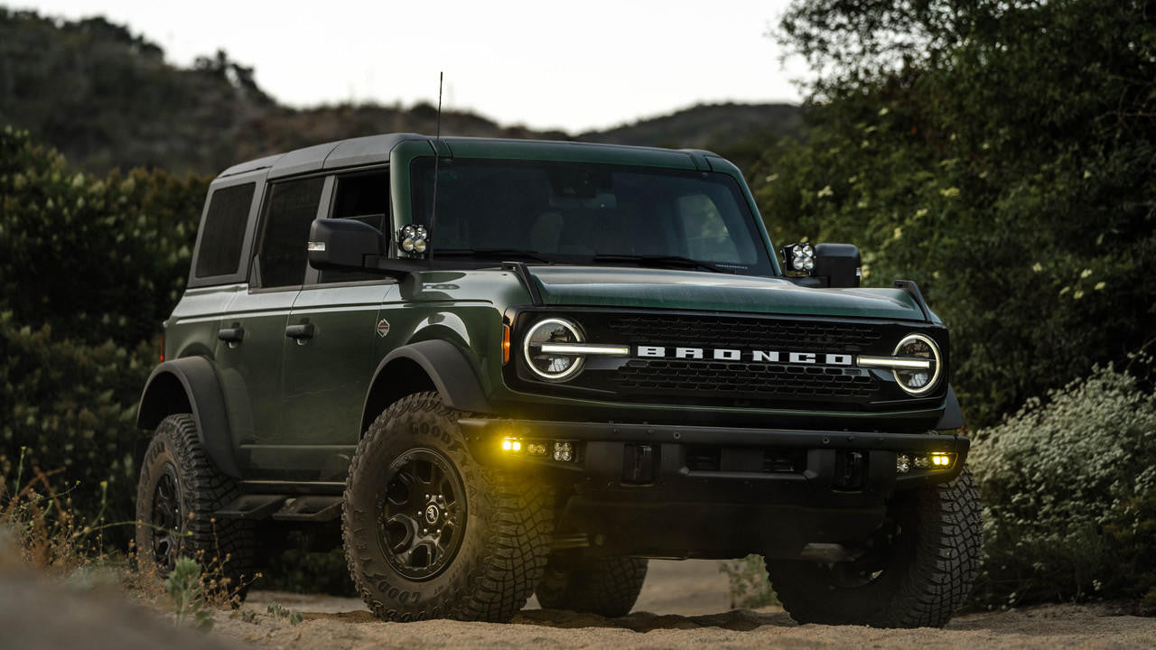 Baja Designs 2021+ Ford Bronco (Steel Bumper) S2 SAE "Sportsmen" Fog Pocket Light Kit - Apollo Off-Road