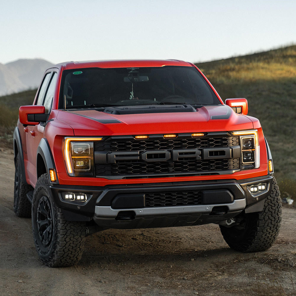 Baja Designs 2021+ Ford F-150 Raptor & 2022+ Bronco Raptor S2 SAE Dual Fog Pocket Kit - Apollo Off-Road