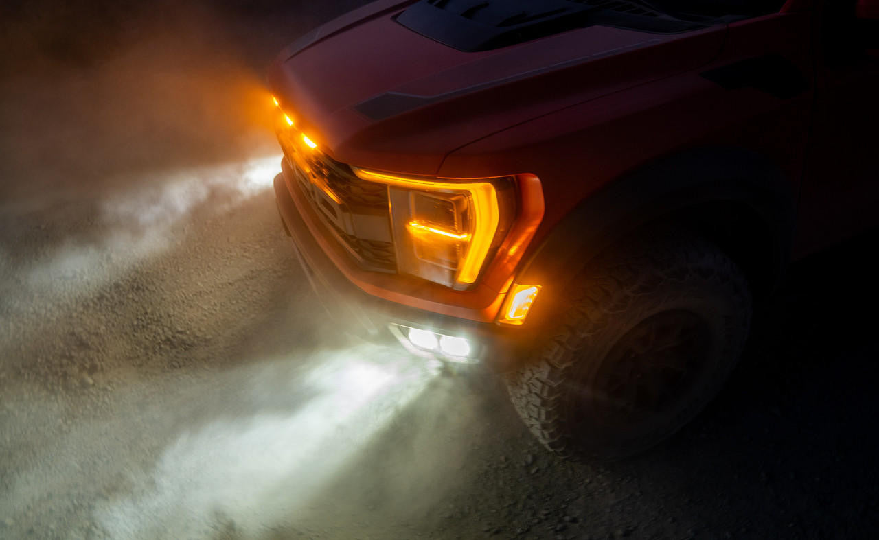 Baja Designs 2021+ Ford F-150 Raptor & 2022+ Bronco Raptor S2 SAE Dual Fog Pocket Kit - Apollo Off-Road