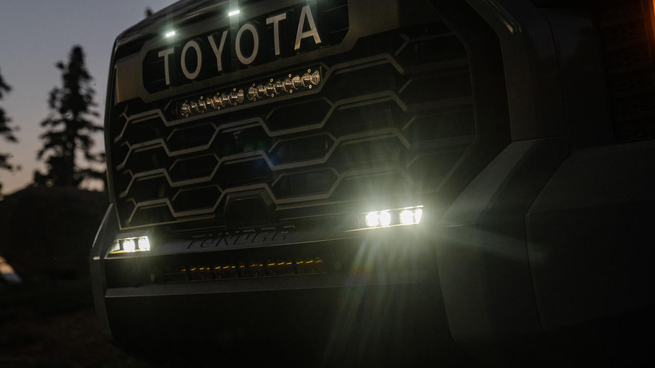 Baja Designs 2022+ Toyota Tundra S2 SAE OEM Fog Light Replacement Kit - Apollo Off-Road
