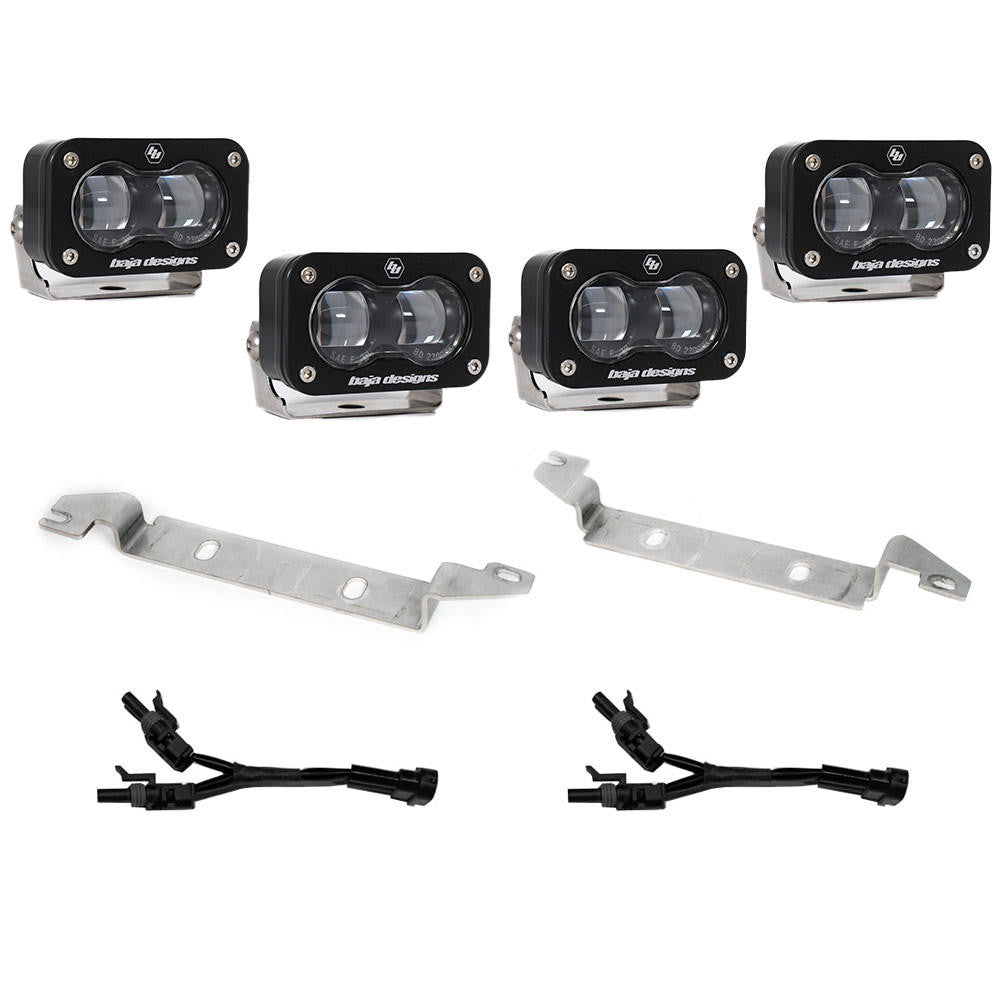 Baja Designs 2022+ Toyota Tundra S2 SAE OEM Fog Light Replacement Kit - Apollo Off-Road