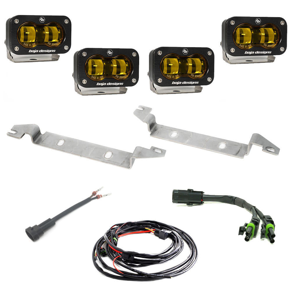 Baja Designs 2023+ Toyota Sequoia S2 SAE OEM Fog Light Replacement Kit - Apollo Off-Road