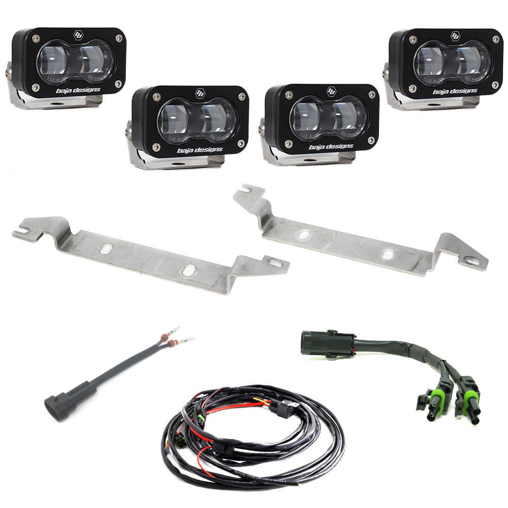 Baja Designs 2023+ Toyota Sequoia S2 SAE OEM Fog Light Replacement Kit - Apollo Off-Road