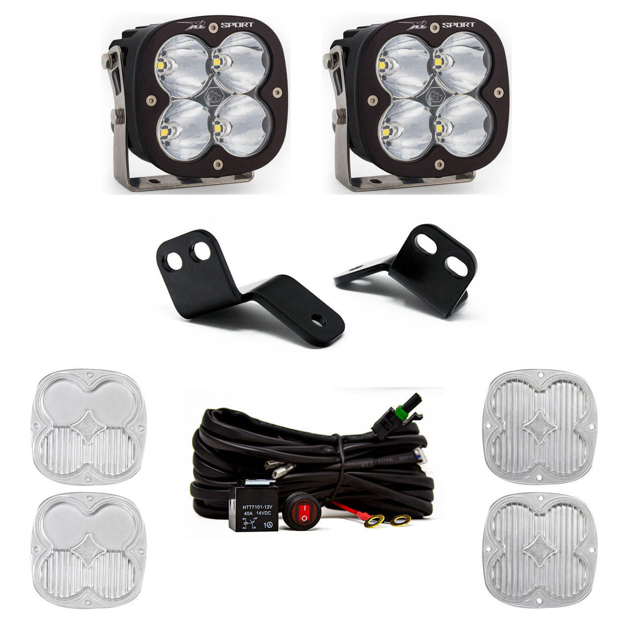 Baja Designs Arctic Cat-Textron XL Sport A-Pillar Kit - Arctic Cat-Textron 2018-22 Wildcat XX - Apollo Off-Road
