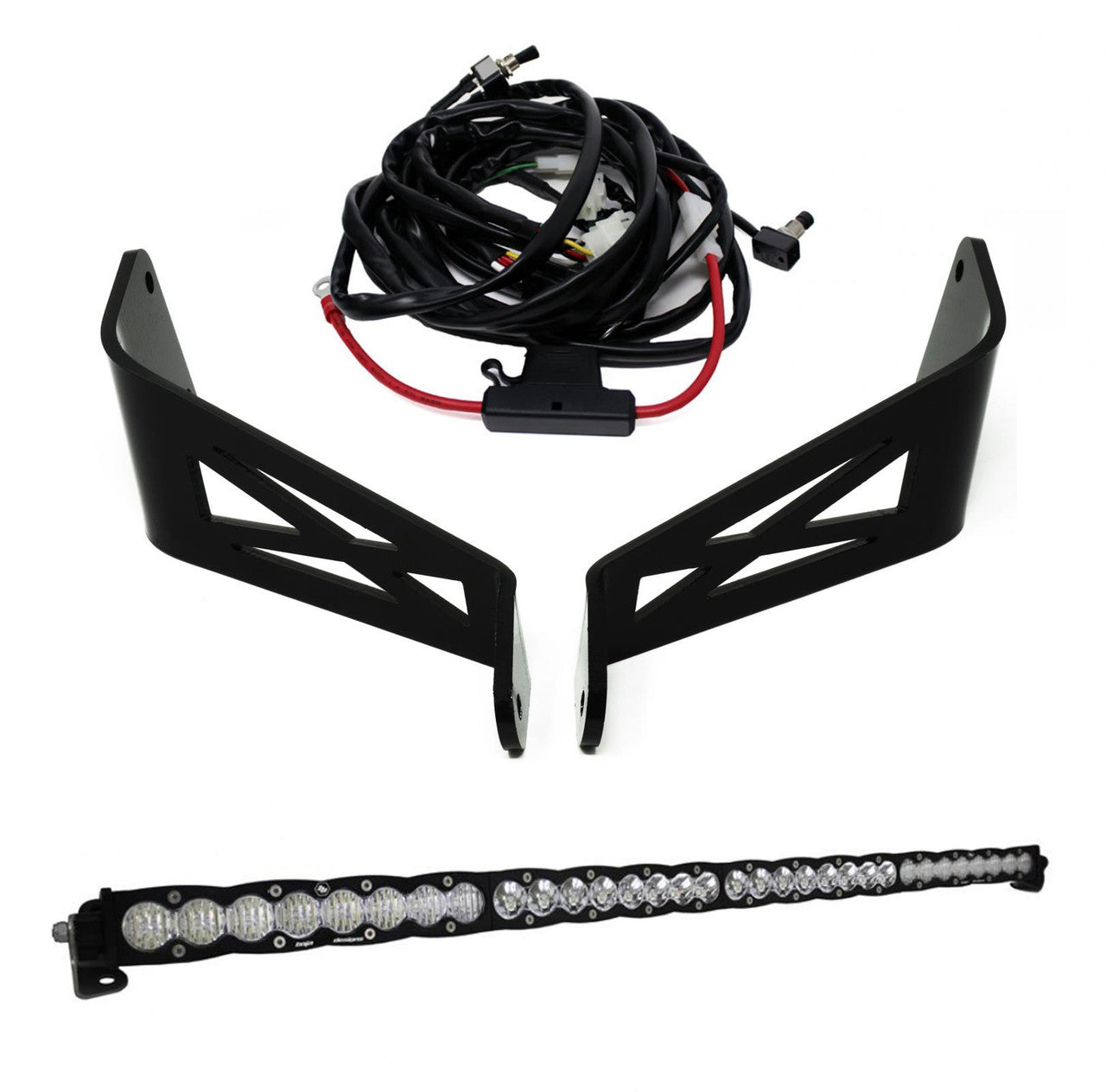 Baja Designs Can-Am S8 40 Inch Roof Mount Light Bar Kit - Can-Am 2017-21 Maverick X3 - Apollo Off-Road