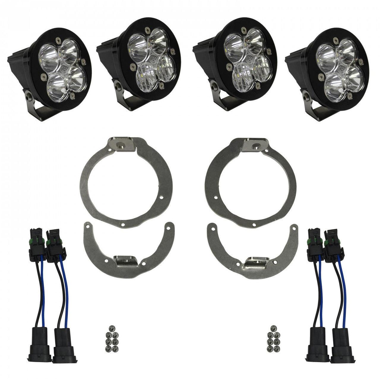 Baja Designs Can-Am Squadron-R Sport Headlight Kit - Can-Am 2013-16 Maverick, 2011-16 Renegade - Apollo Off-Road