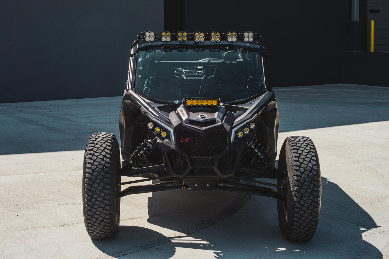 Baja Designs Can-Am XL-Linkable 7-Light Roof Mount Kit - Can-Am 2017-21 Maverick X3 - Apollo Off-Road
