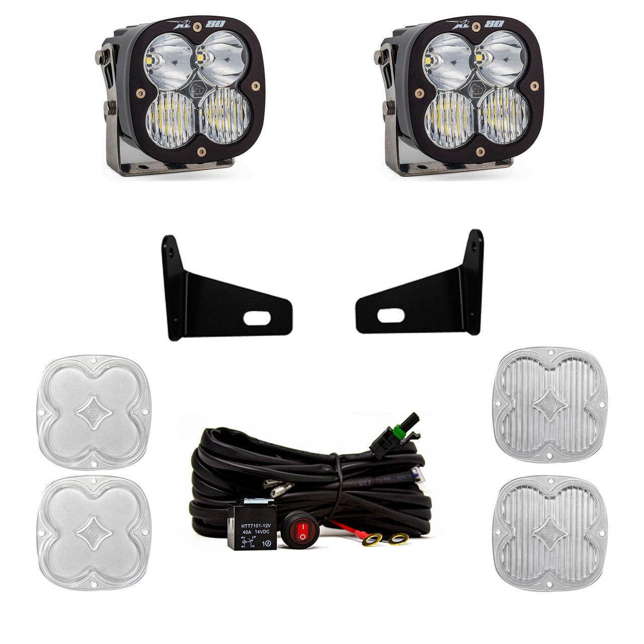 Baja Designs Can-Am XL80 A-Pillar Light Kit - Can-Am 2017-22 Maverick X3 - Apollo Off-Road