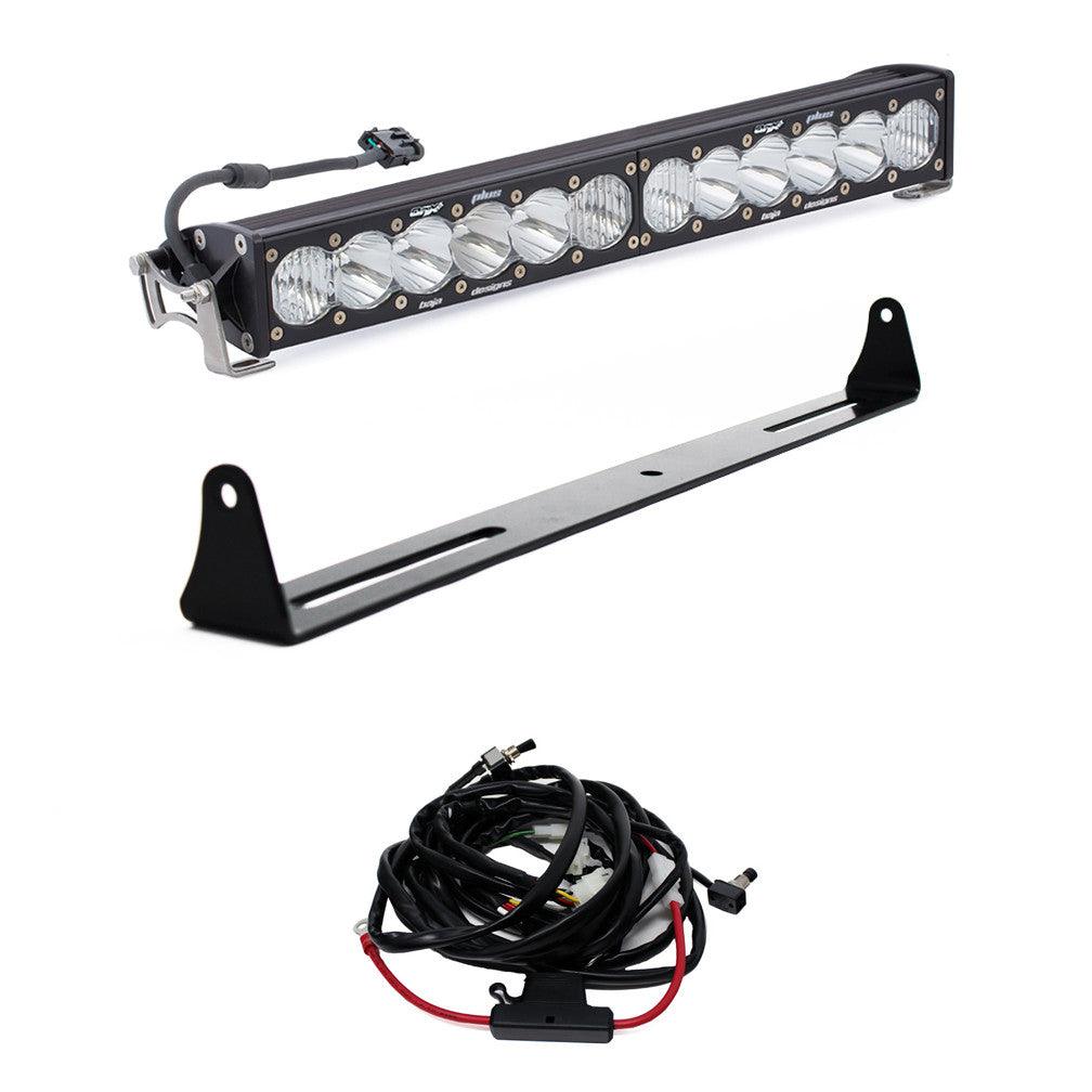 Baja Designs Chevy-GMC OnX6+ 20 Inch Bumper Light Bar Kit - Chevy-GMC 2007-13 Silverado-Sierra 1500-2500HD-3500HD - Apollo Off-Road