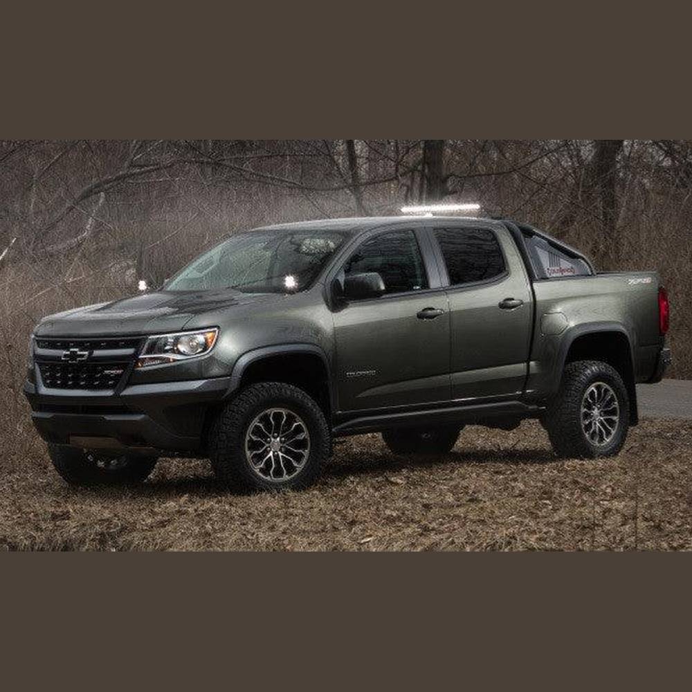 Baja Designs Chevy-GMC Squadron Pro A-Pillar Light Kit - Chevy-GMC 2014-18 Silverado-Sierra 1500, 2015-19 Colorado-Canyon - Apollo Off-Road