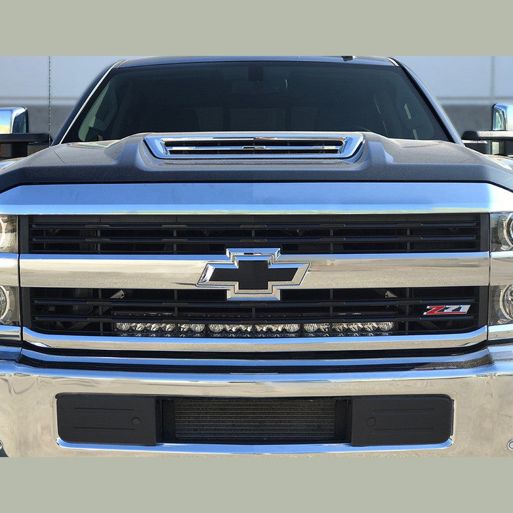 Baja Designs Chevy OnX6+ 30 Inch Grille Light Bar Kit - Chevy 2018 Silverado 2500HD-3500HD - Apollo Off-Road