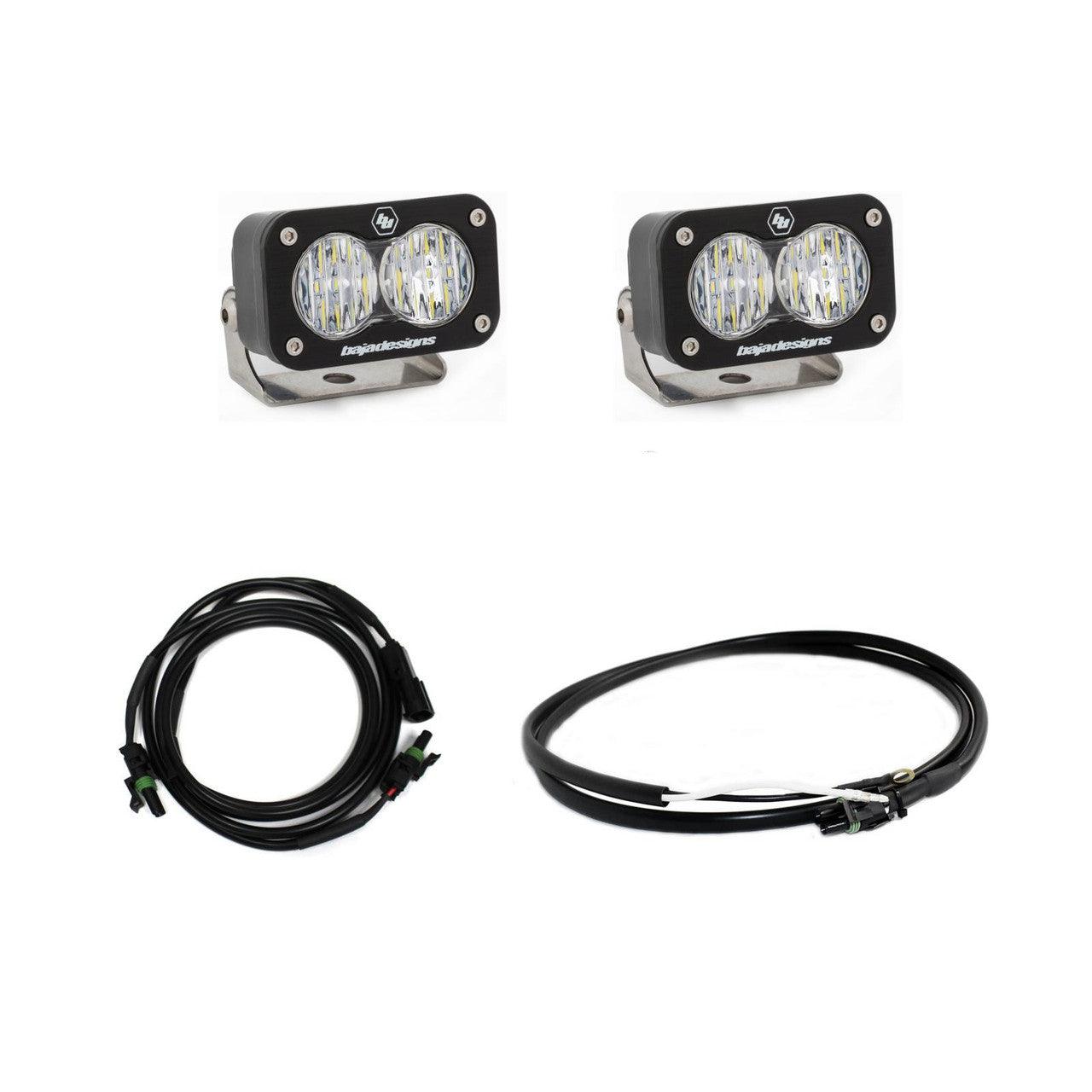 Baja Designs Chevy S2 Sport Dual Reverse Light Kit - Chevy 2020-22 Silverado 2500HD-3500HD - Apollo Off-Road