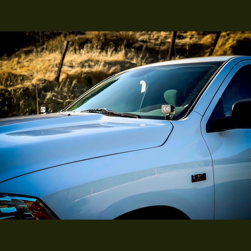 Baja Designs Dodge-Ram Squadron Sport A-Pillar Light Kit Dodge 2009-10 Ram, Ram 2011-18 1500, 2019 1500 Classic - Apollo Off-Road